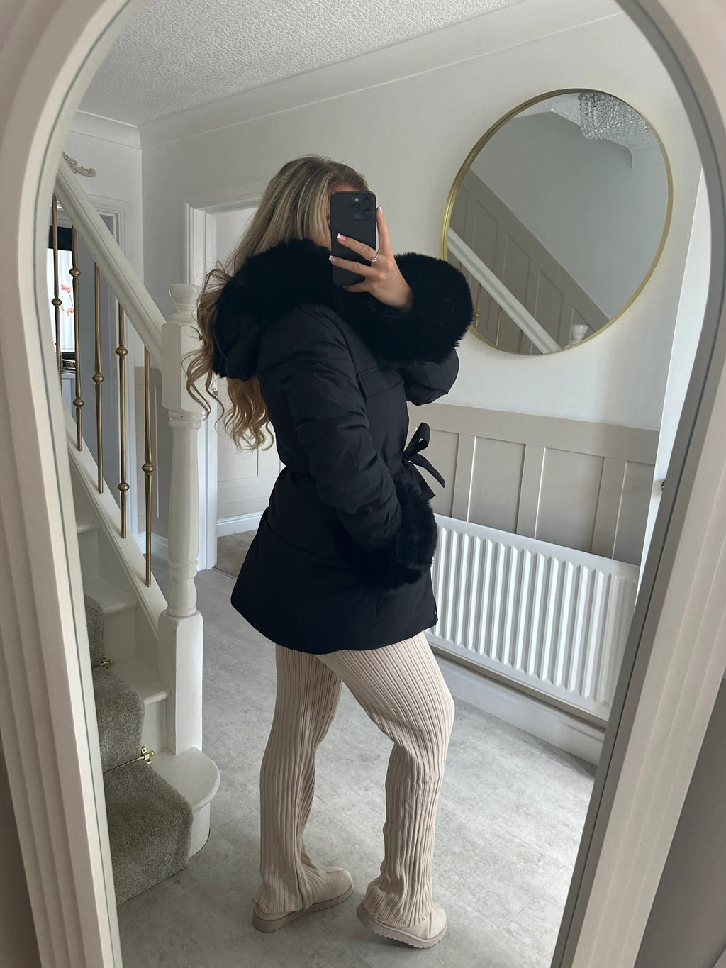 Faux Fur Coat