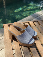 Mules à talons