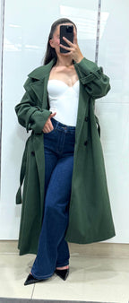Trench long oversize