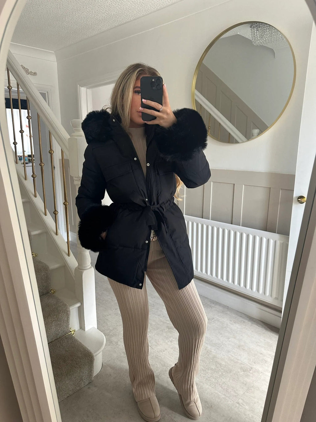 Faux Fur Coat