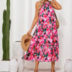 Floral Dress, Boho Casual Style, Summer Daily Look
