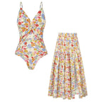 Two-Piece Swimsuit Set, Casual & Vacation Style, Summer Beach & Pool Wear