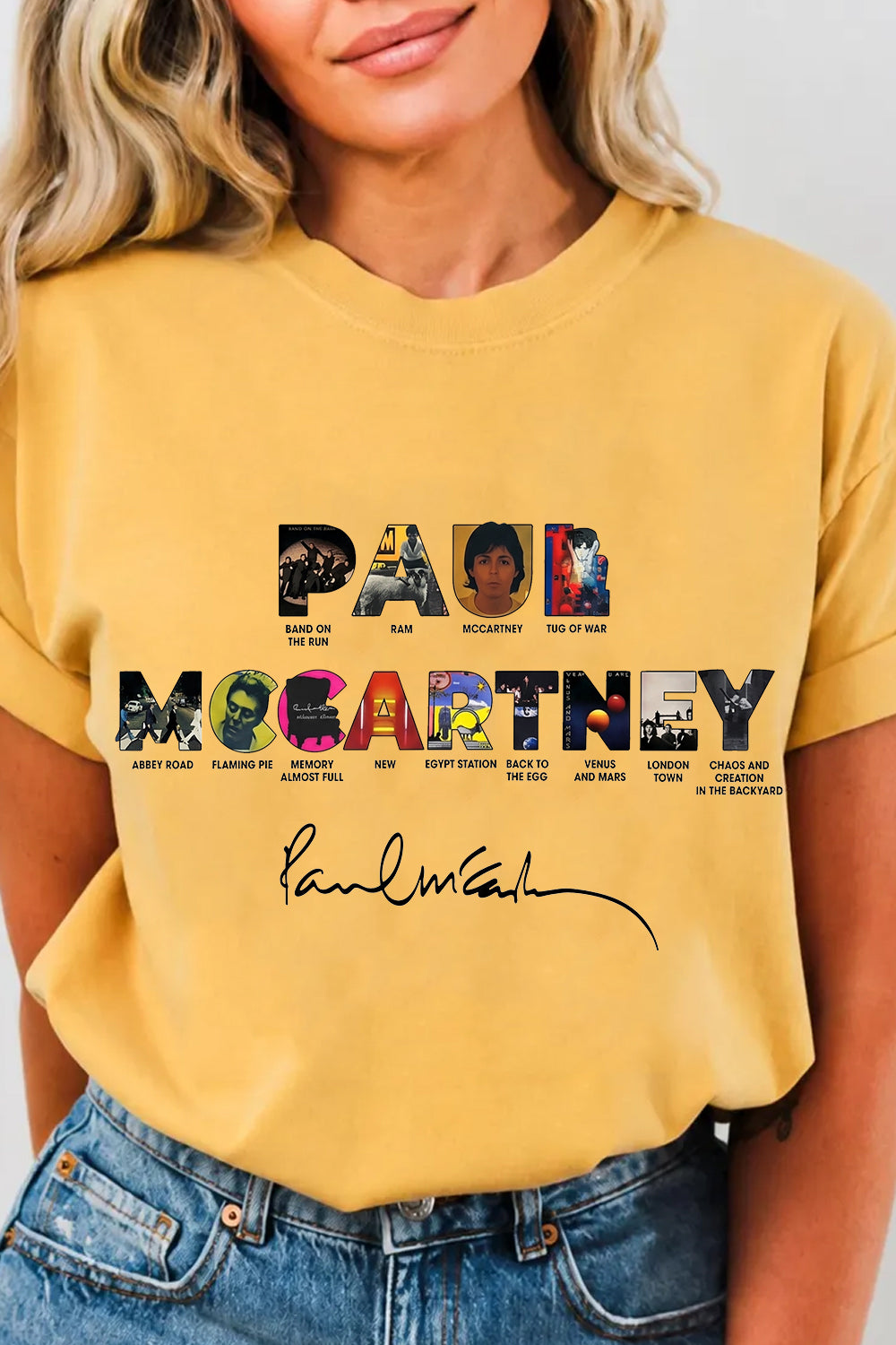 Paul Mccartney Women Tee
