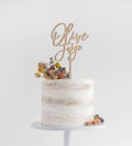 Personalized Name Cake Topper