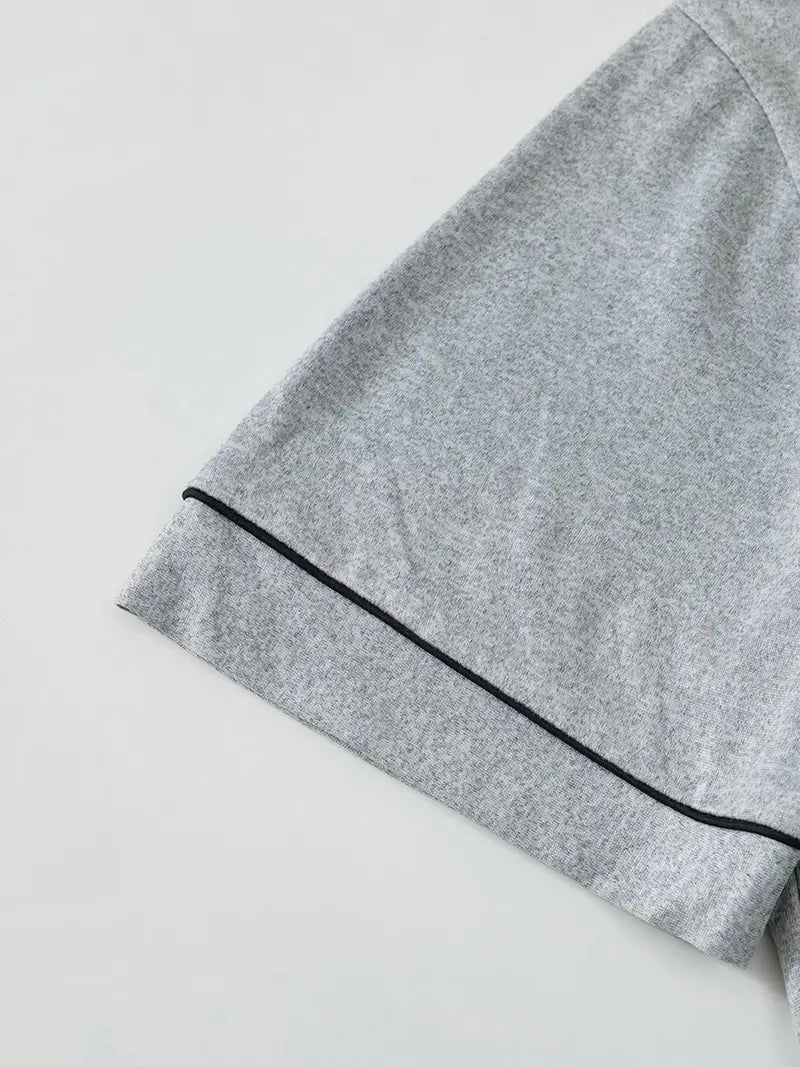 Women's Nightdress Set, Comfortable Casual Minimalist Fitted Aesthetic Homewear, Spring Summer Autumn Sleepwear Loungewear, Ladies Home Clothing, 2 Piece Outfit