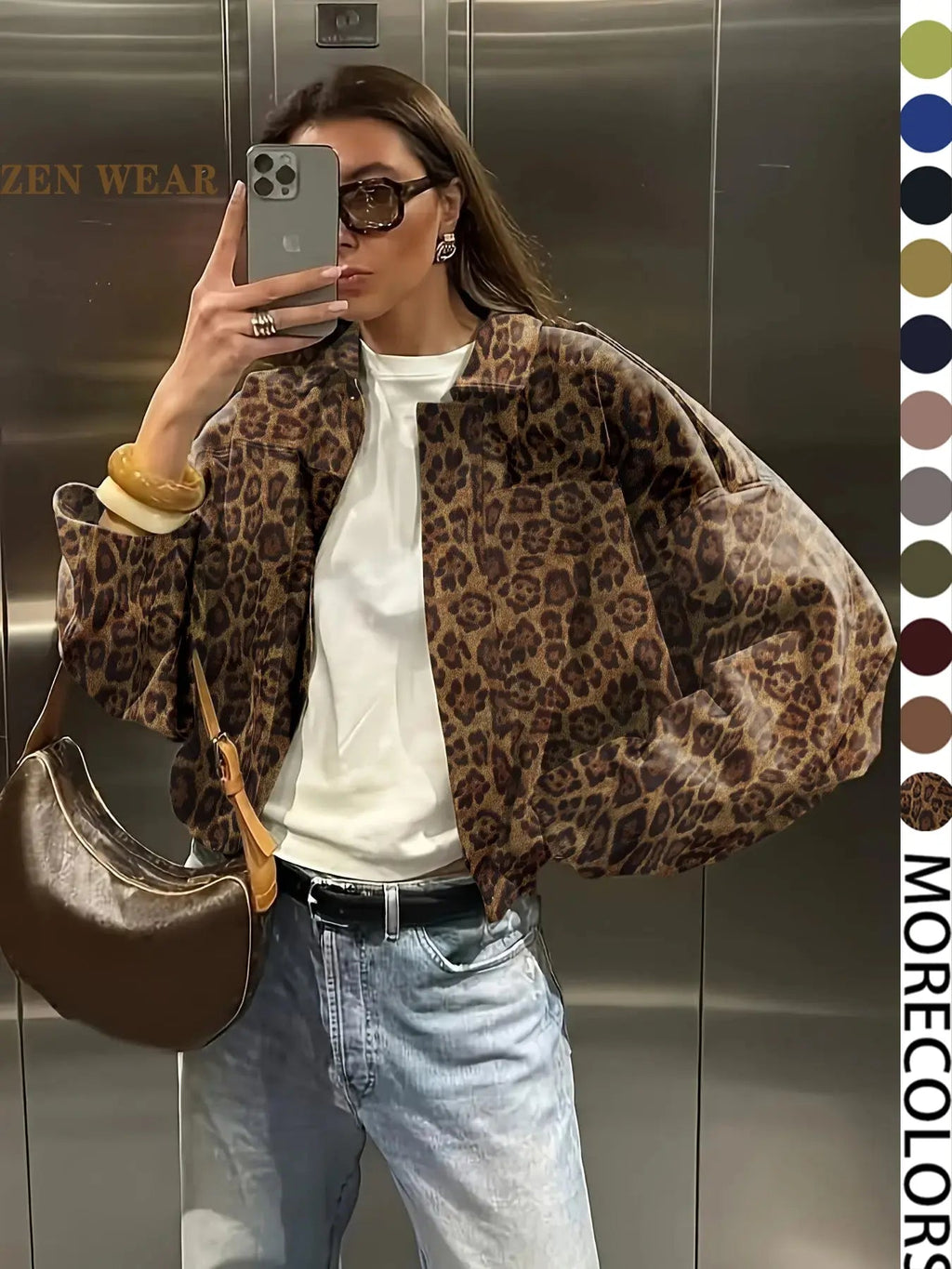 Casual Zip Up Jacket Women's Winter Jacket