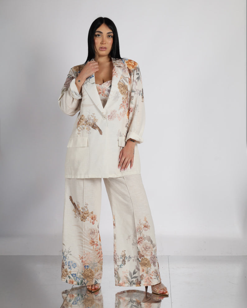 Tailleur 3pz Floreale