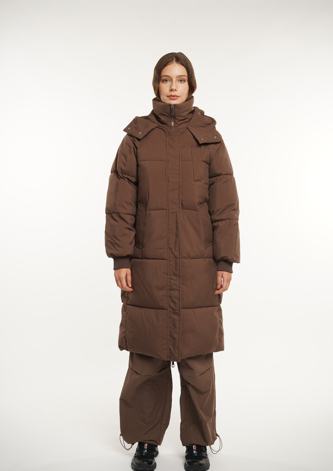 Hooded Long  Jacket