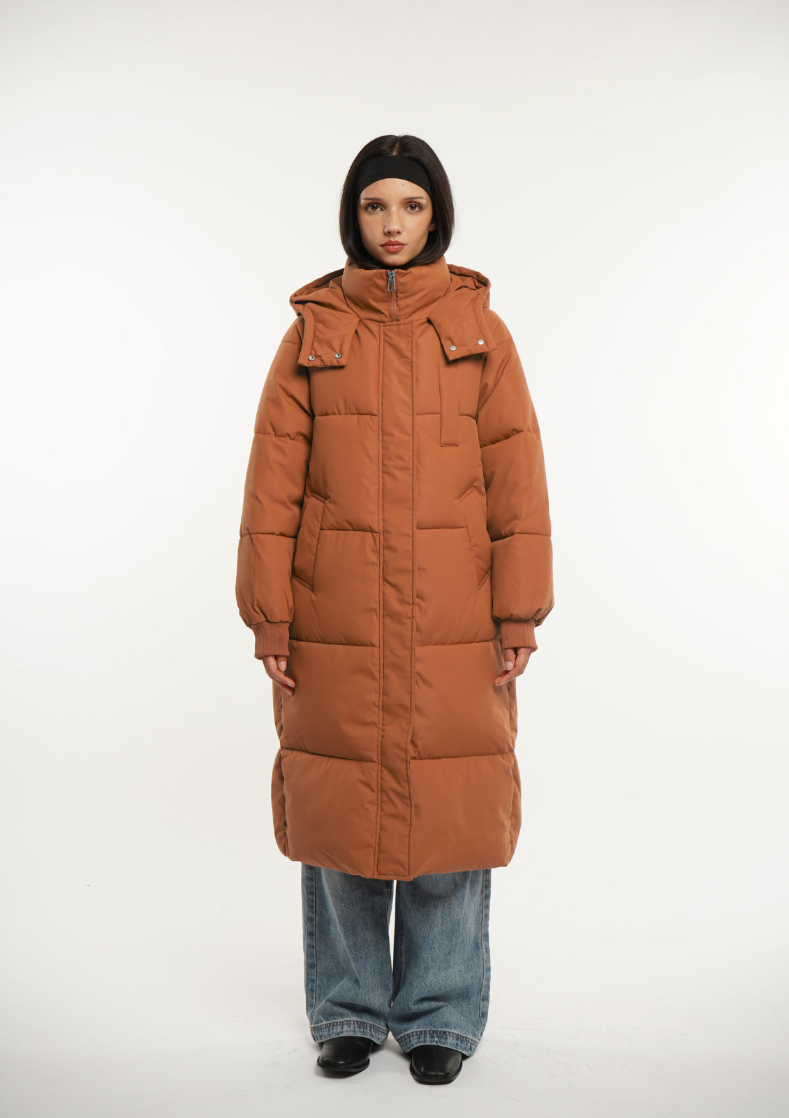 Hooded Long  Jacket