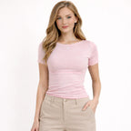 Butterfly, Maglia Basic in Misto Seta