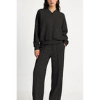 Spring tracksuit with zippered, fleece-free lining
