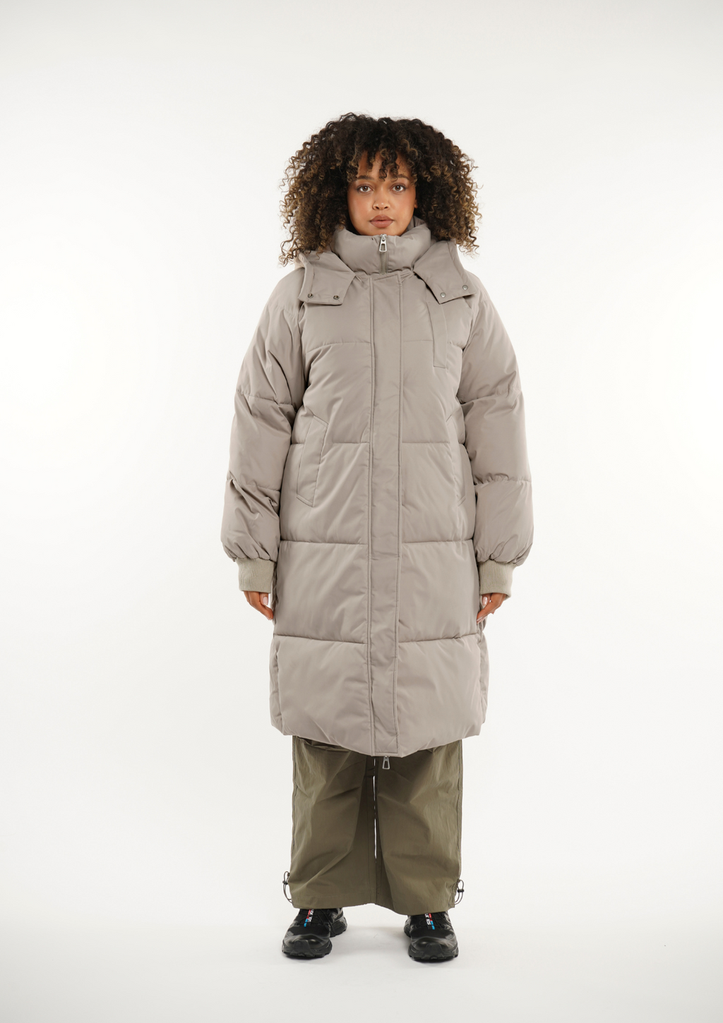 Hooded Long  Jacket