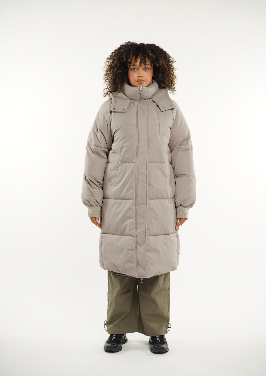 Hooded Long  Jacket