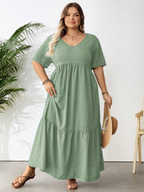 Women's Plus-Size Summer Bohemian-Style Dress