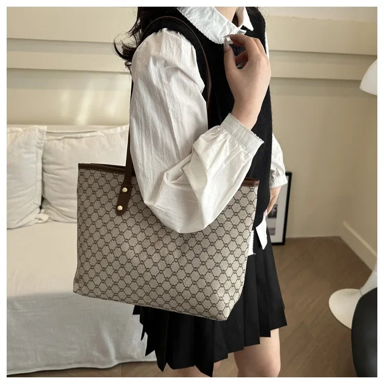 Women’s Large Canvas Shoulder Bag