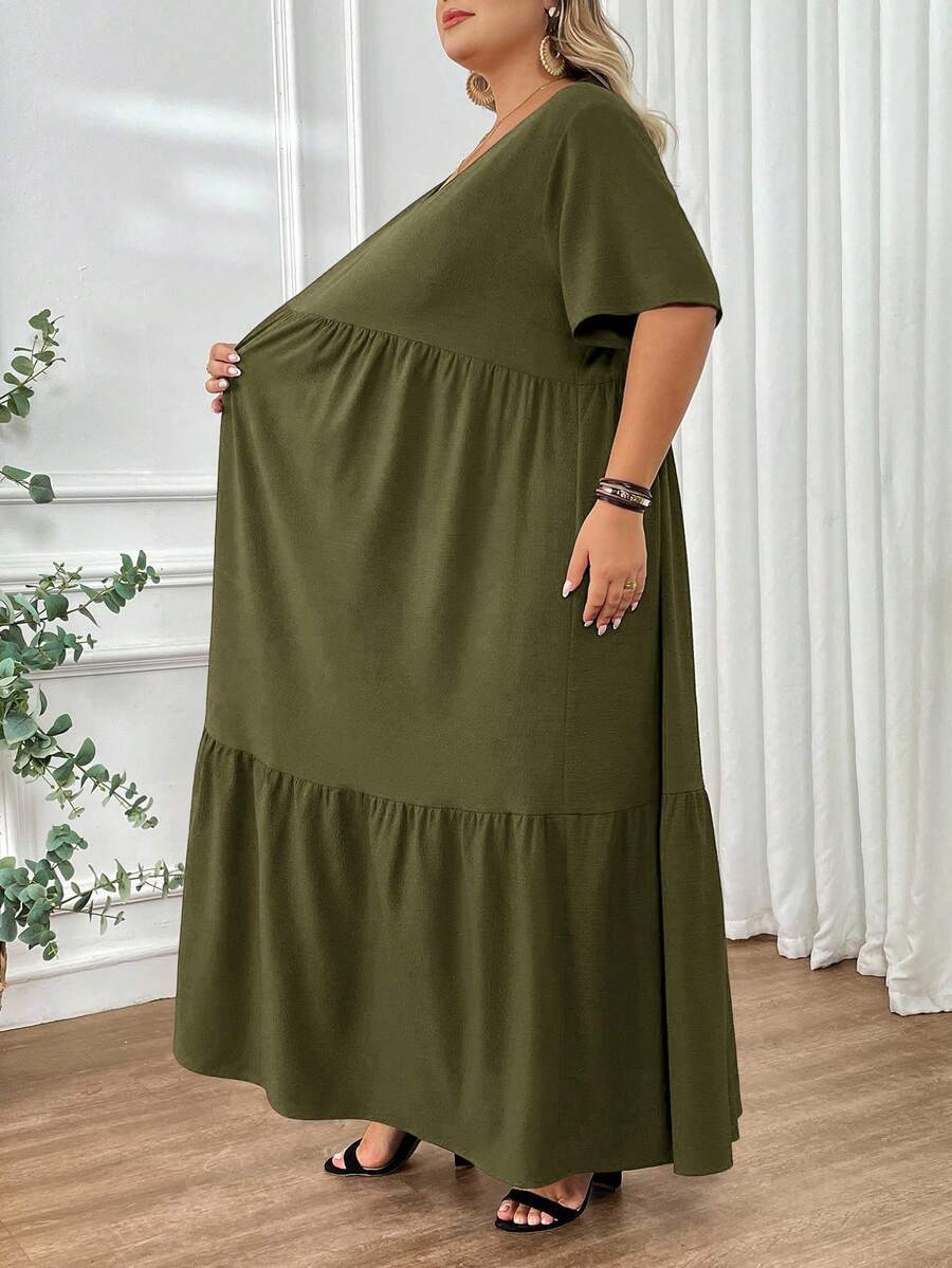Women's Plus-Size Summer Bohemian-Style Dress