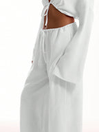 Women's Solid Pocket Pants