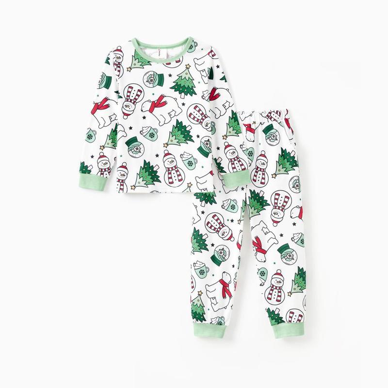 Christmas Pajamas Soft & Stretchy Family Matching  Long Sleeve Sets MAMA&DADA Patterned Sleepwear for Women Men Couples Adult Kids,Cute Pajama,Cozy Pajamas ,Flame Resistant,autumntok,wintertok,BFCM Early Bird
