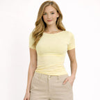 Butterfly, Maglia Basic in Misto Seta