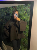 Cape design casual style tops