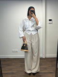 Pantalon  tailleur fluide