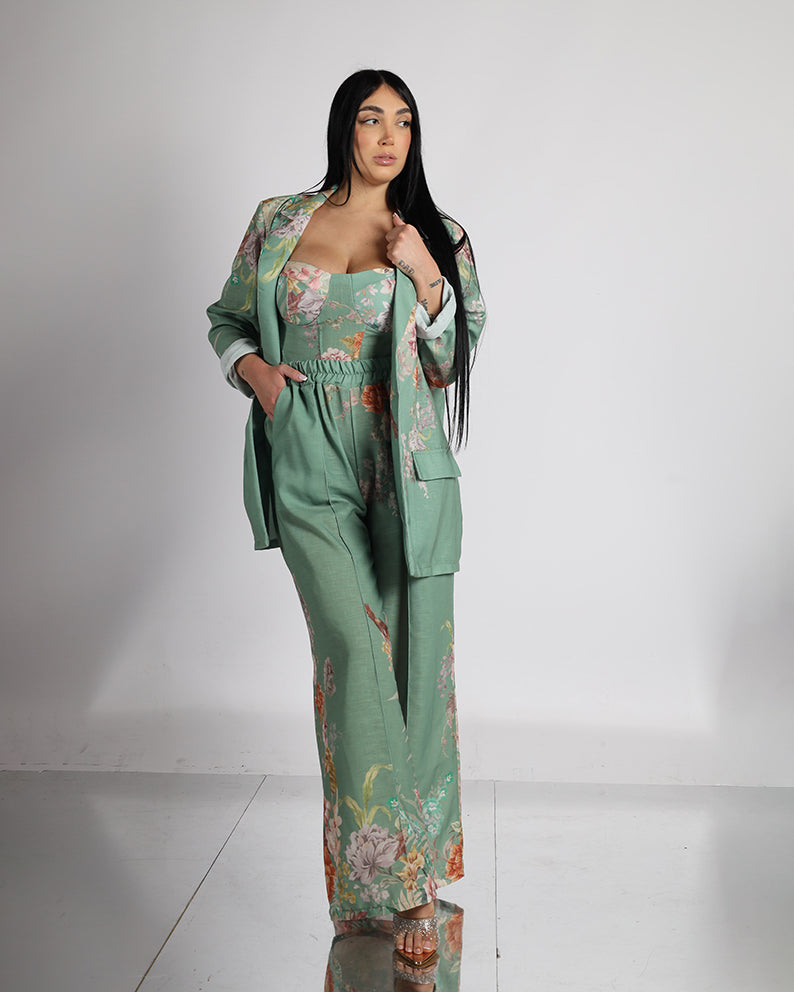 Tailleur 3pz Floreale