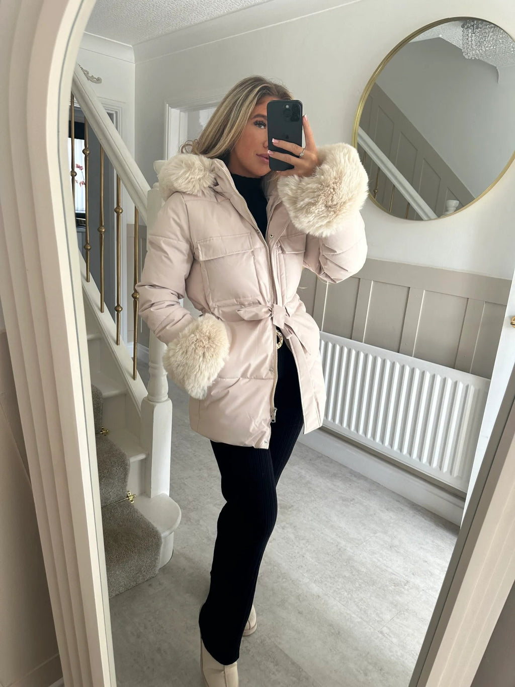Faux Fur Coat