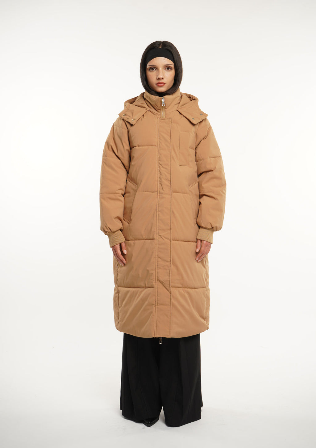 Hooded Long  Jacket