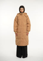 Hooded Long  Jacket