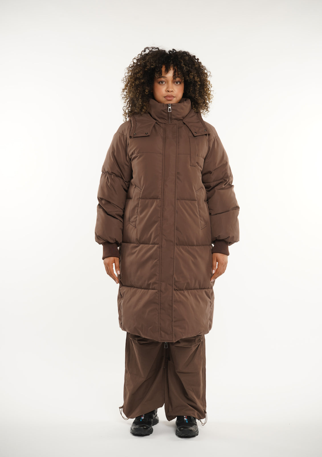 Hooded Long  Jacket