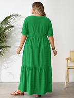Women's Plus-Size Summer Bohemian-Style Dress