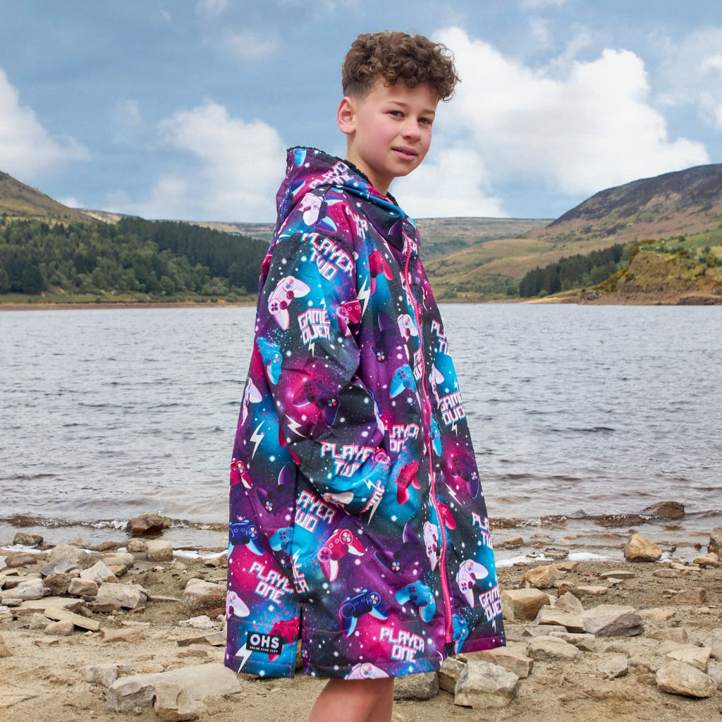 Kids Water Resistant Drying Robe