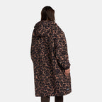 Drying Robe Waterproof Wind Resistant Changing Robe Soft Sherpa Fleece Lined Oversized Hooded Long Sleeve Coat Jacket for Kids Adults Men Women Surfing Beach Swimming Keep Dry