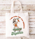 Here For The Carrots Personalized Easter Tote
