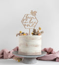 Fun to BEE One Wood Cake Topper