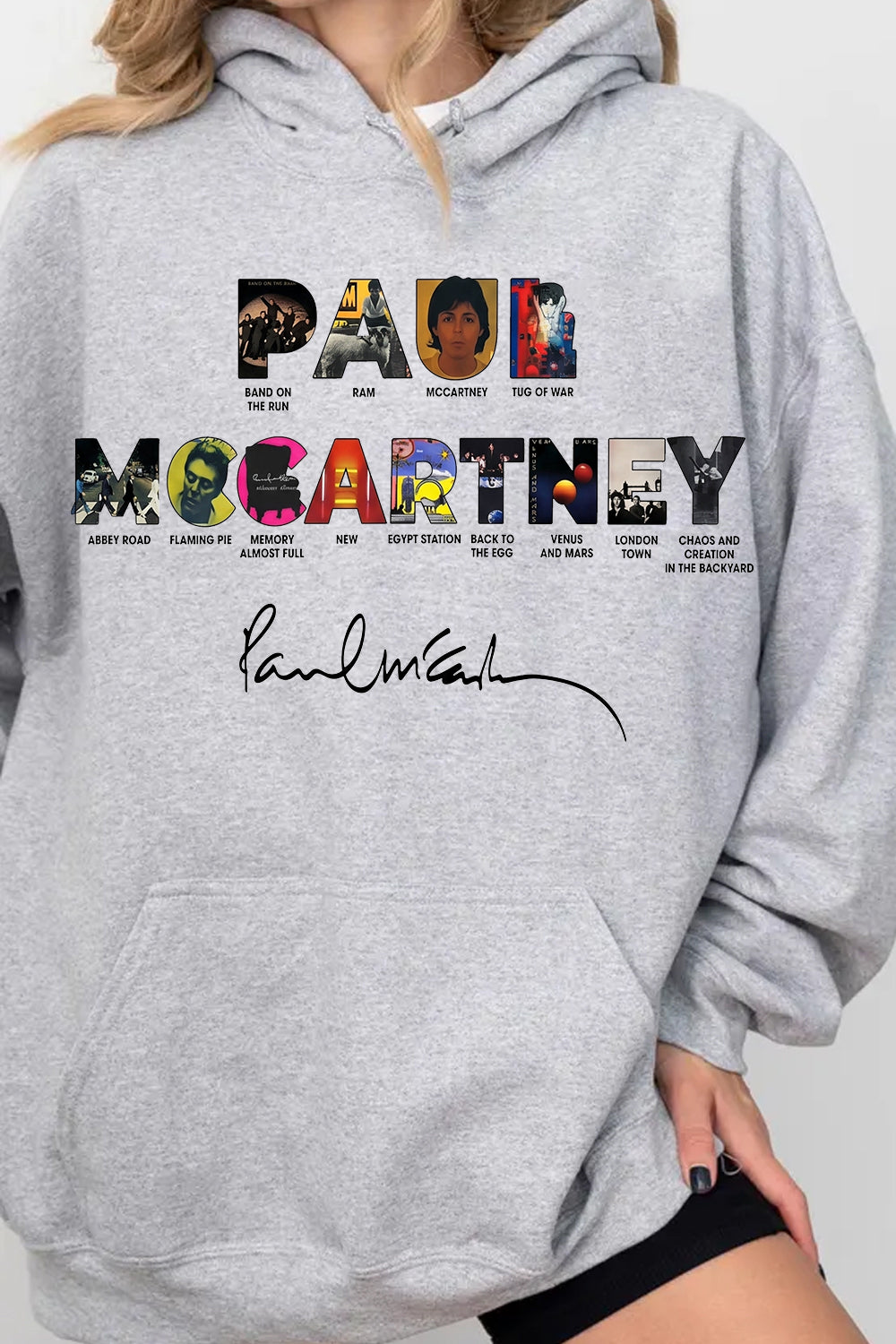 Paul Mccartney Women Hoodie