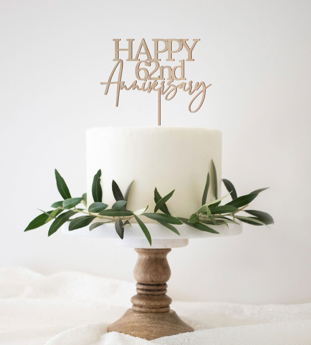 Anniversary Cake Topper