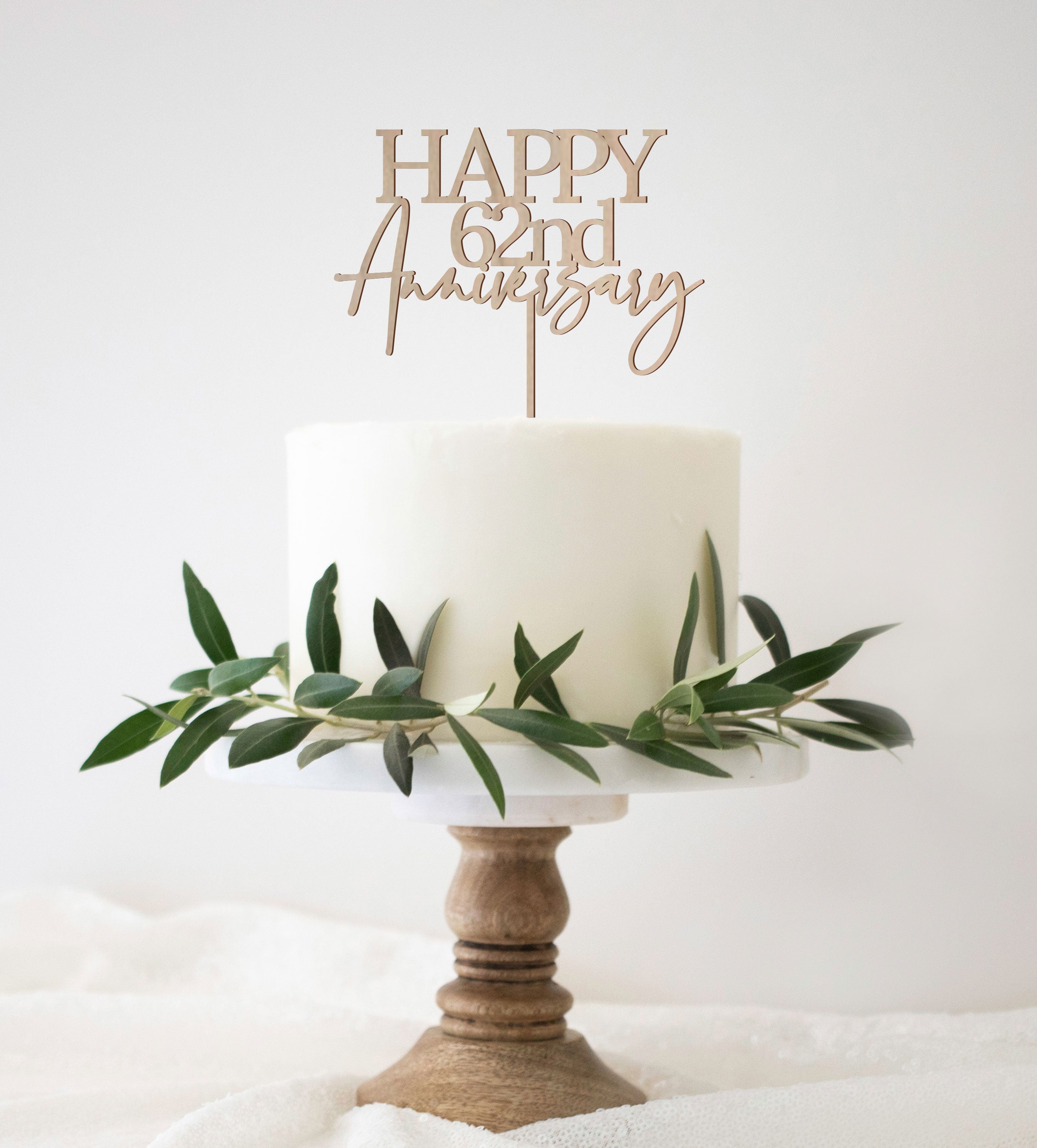 Anniversary Cake Topper