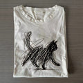Minimalist Cat T-shirt
