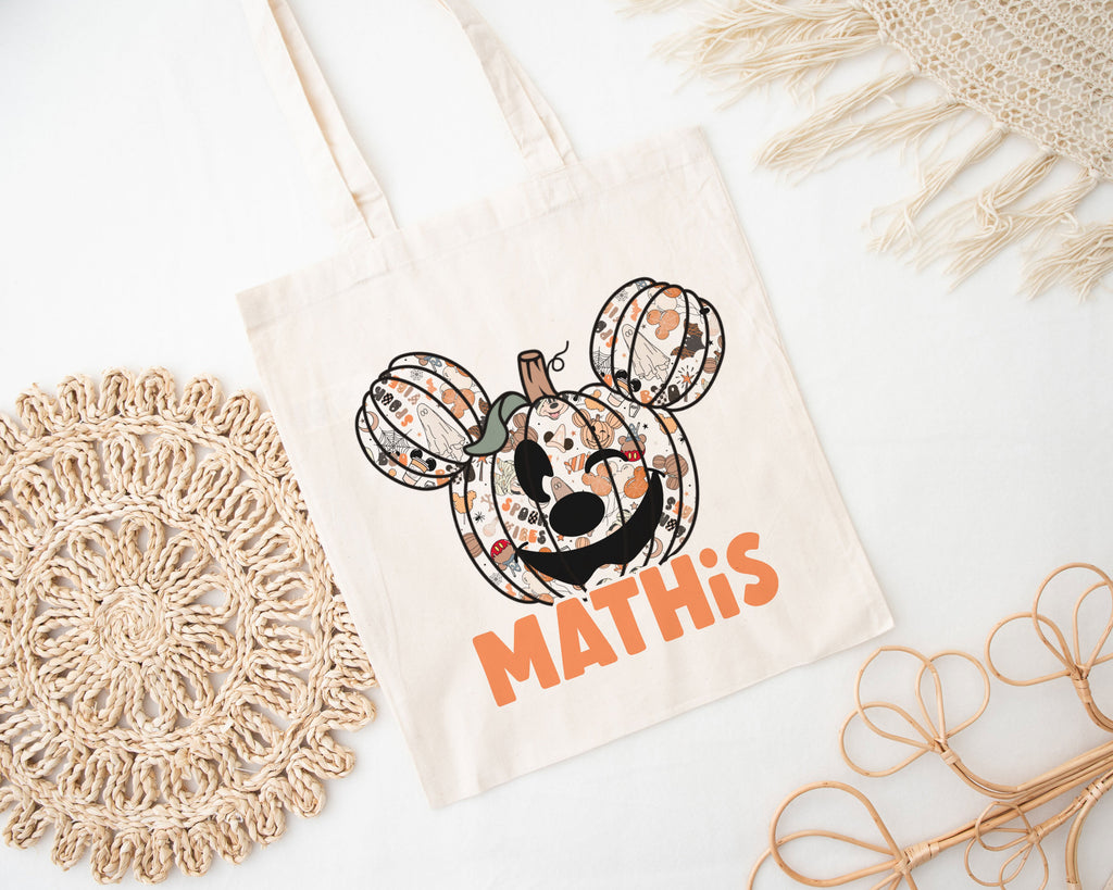 Magical Halloween Trick or Treat Bag with Name