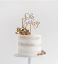 Oh Baby Shower Sprinkle Cake Topper