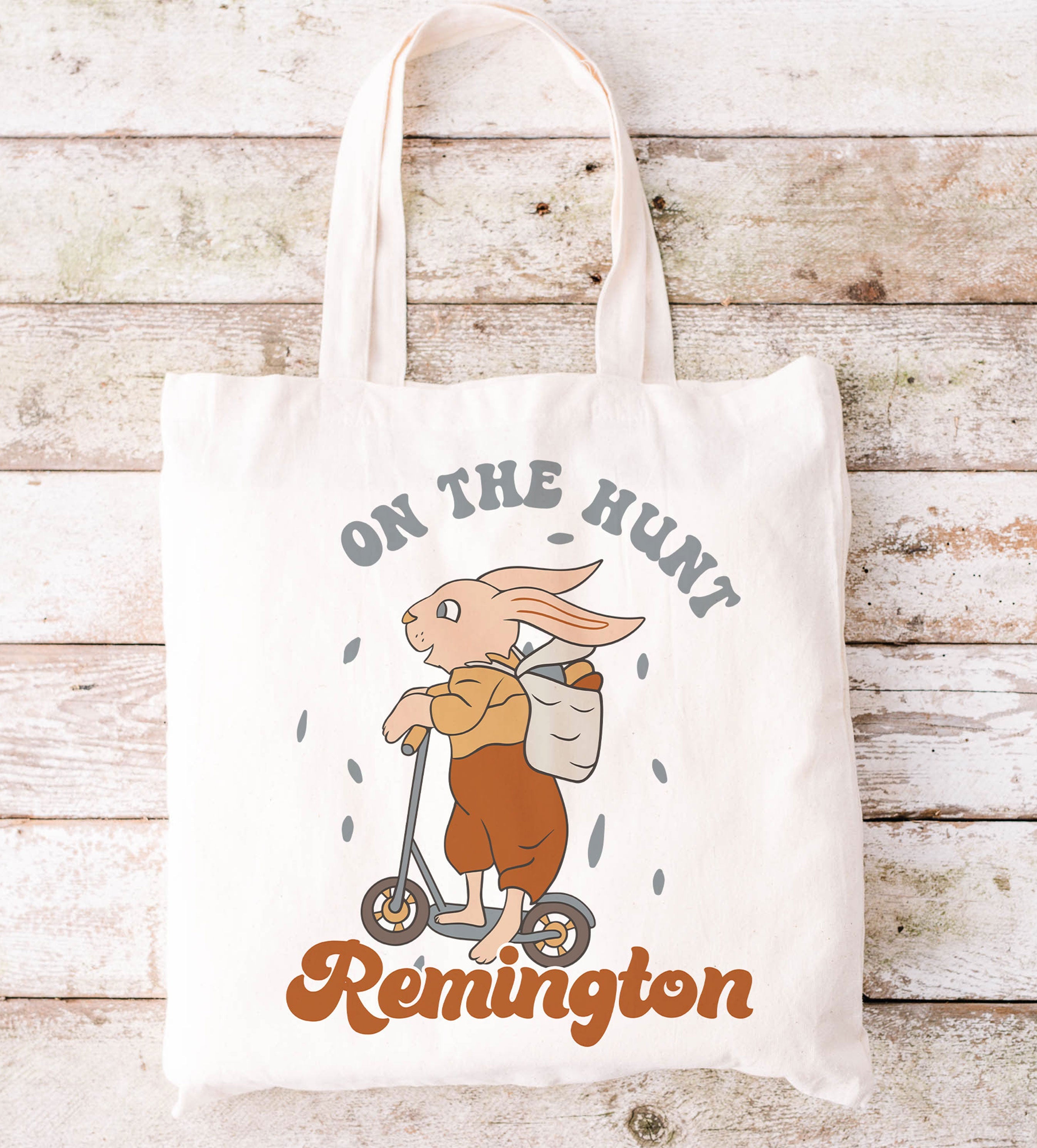 On The Hunt Custom Easter Tote.