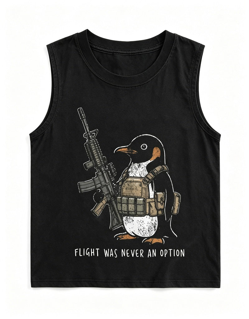 Flight Was Never An Option Vintage Comfort Colors Tee