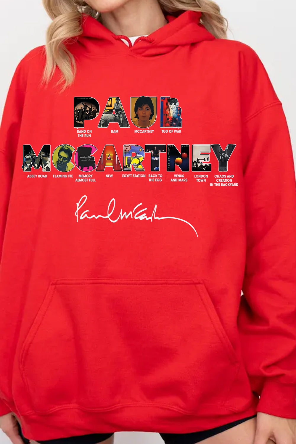 Paul Mccartney Women Hoodie