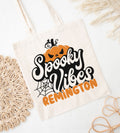 Spooky Vibes Custom Name Halloween Trick or Treat Bag