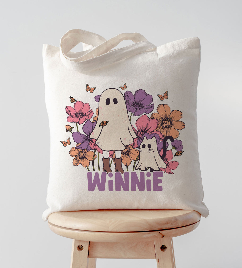 Personalized Name Halloween Trick or Treat Bag