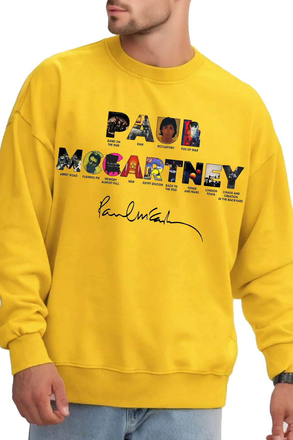 Paul Mccartney Sweatshirt